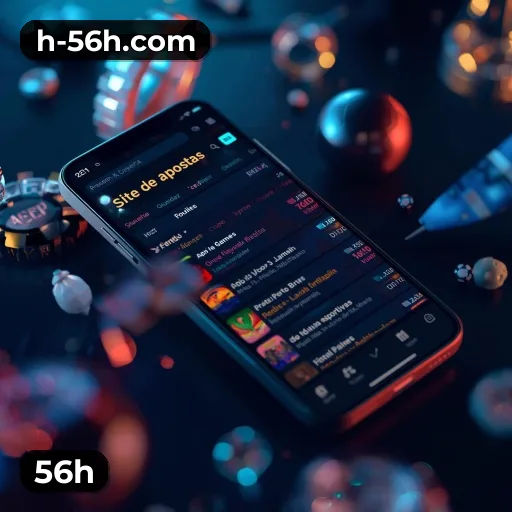 Aplicativo móvel 56h para iOS e Android